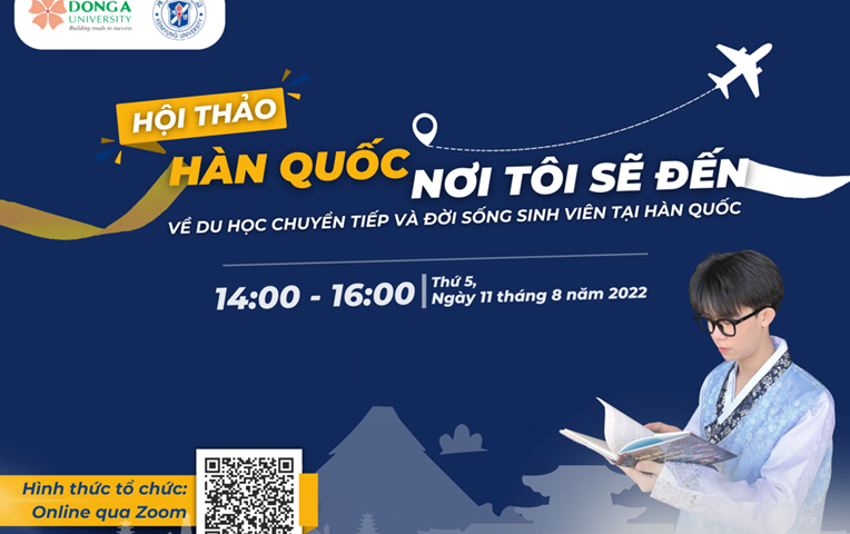 Hội thảo "Hàn Quốc - Nơi tôi sẽ đến" về du học chuyển tiếp và đời sống sinh viên tại Hàn Quốc